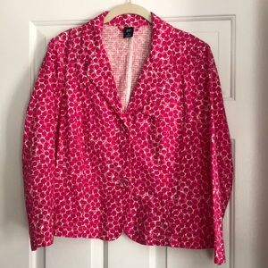 Gap two button cotton jacket - size 16